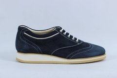 Туфлі жіночі броги Alfredo Giantin 5953M 35 р 23.5 см темно-синій 5953