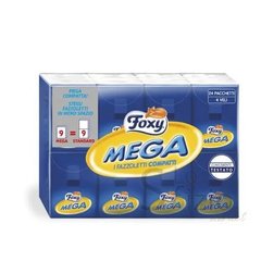 Серветки Foxy MEGA 24 упаковки по 9шт
