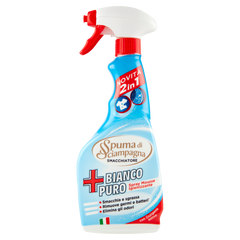 Засіб для видалення плям Spuma di Sciampagna Pure White Spray Sanitizing Mousse 500 мл