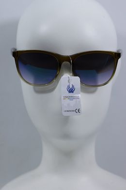 Сонцезахисні окуляри Овальні See Vision Італія 6199G колір лінзи блакитний дзеркальний 6201