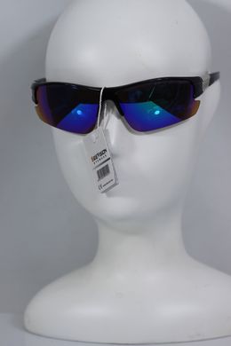 Сонцезахисні окуляри овальні See Vision Італія 5097G колір лінз блакитний дзеркальний 5098