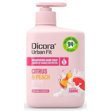 Мило для рук DICORA URBAN FIT з вівсом та йогуртом 500 мл