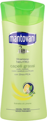Шампунь Mantovani Neutro для жирного волосся 400 мл