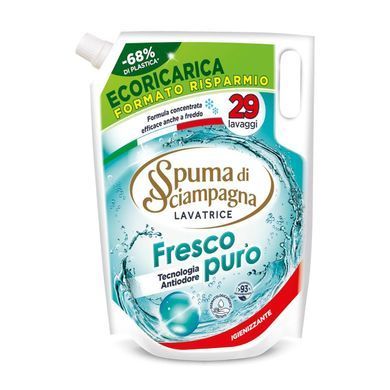 Гель для прання Spuma di Sciampagna Fresco Lavatrice  29 прань 1305 мл
