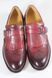Туфлі монки з бахромою ilDucadiNapoli 25 см 38 р пурпурно-червоний 3085