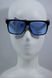 Сонцезахисні окуляри Квадратні See Vision Італія 6202G колір лінзи блакитний 6202