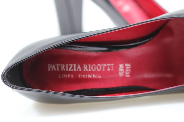 Туфлі на підборах Patrizia Rigotti 36 р 24 см чорний 4798