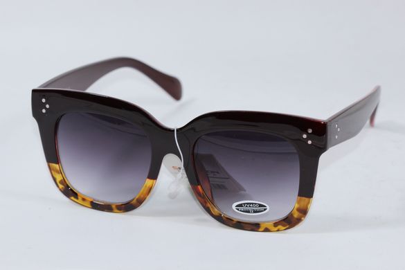 Сонцезахисні окуляри Великий розмір See Vision Італія 6149G колір лінзи чорний градієнт 6152