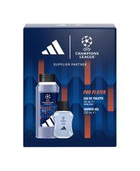 Подарунковий набір Adidas UEFA 12 Гель для душу 250 мл + Туалетна вода 50 мл