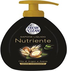 Жидкое мыло Fresh&Clean Sapone Liquido Nutriente Argan e Avena 300мл