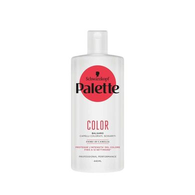 Бальзам для волосPalette Color Balsamo  для окрашенных, осветленных волос, цветок камелии 440 мл.