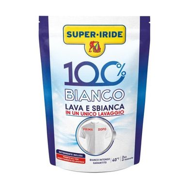 Відновник кольору відбілювач SUPER IRIDE 100% BIANCO LAVA E SBIANCA 400 г