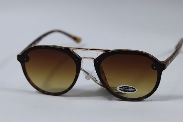 Сонцезахисні окуляри Клабмастери See Vision Італія 6653G колір лінзи коричневий градієнт 6653