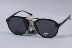 Сонцезахисні окуляри Клабмастери See Vision Італія 6653G колір лінзи чорні 6654