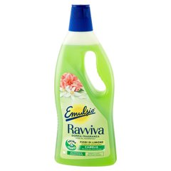 Засіб для миття підлоги з кераміки Emulsio Ravviva Double Fragrance Lemon Flowers Camellia   750 мл