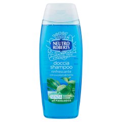 Шампунь и гель душ 2 в 1 NEUTRO ROBERTS doccia shampoo rinfrescante освежающий мята и эвкалипт 250 мл