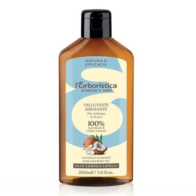 Масло для тела и волос ATHENA'S L'ERBORISTICA масло Кокоса и Монои, защита и увлажнение 200 мл