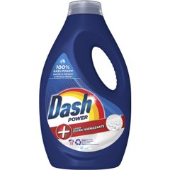 Жидкий стиральный порошок Dash Power + дополнительное дезинфицирующее действие 18 стирок 900 мл