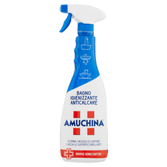 Дезинфицирующее средство для ванной против известкового налета Amuchina Bagno Spray 750ml