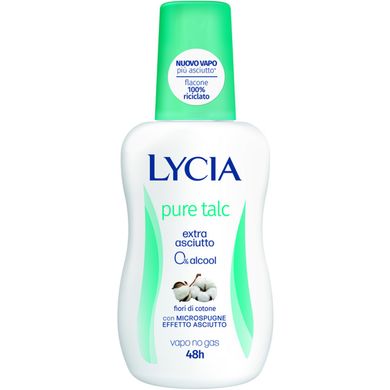 Дезодорант спрей без газа Lycia Deo  PURE TALC EXTRA ASCIUTTO 75ml