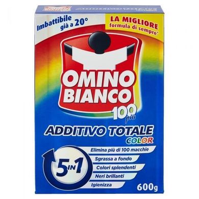 Плямовивідник або засіб для посилення порошок OMINO BIANCO для кольорових речей 500 г