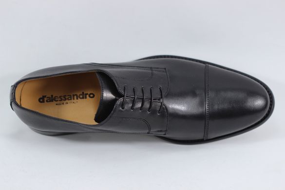 Туфлі чоловічі оксфорди D'ALESSANDRO 5658M 43.5 р 29.5 см Чорний 5661