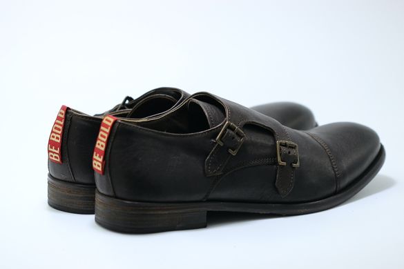 Туфлі чоловічі монки takeshy kurosawa 42 р 28.5 см темно-коричневі 9581