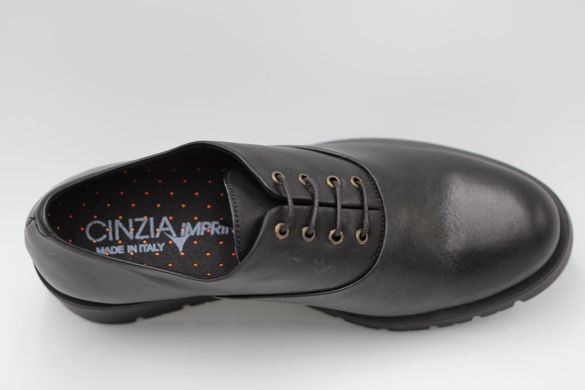 Туфли женские cinzia imprint 6055M 41 р 27 см Черный 6058