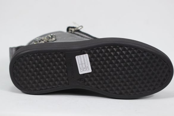 Жіночі снікерси NU2 new urban sneaker 5455m 37 р 24.5 см срібний 5455