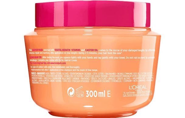 Маска L'Or&eacute;al Paris Elvive для поврежденных волос 300 мл