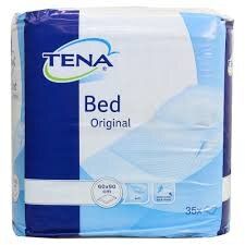 Пелёнки TENA Bed Original впитывающие 60x90cm 35 шт