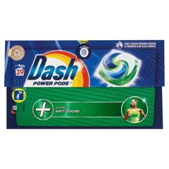 Капсулы для стирки DASH 3IN1 ANTI-ODORE 39 шт