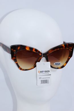 Солнцезащитные очки See Vision Италия 3950G кошачий глаз 4553