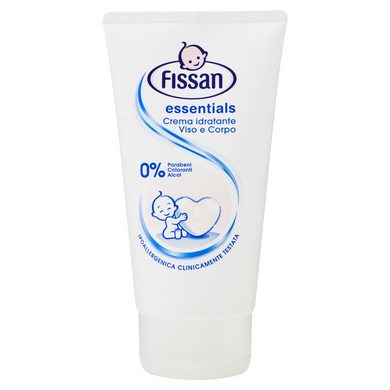 Крем дитячий для зволожуючий FISSAN essentials для чутливої шкіри 150 мл