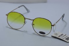 Сонцезахисні окуляри круглі See Vision Італія 6082G колір лінз жовтий 6083