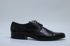 Туфлі чоловічі дербі Nicol Sadler 45 р 31 см чорні 9358