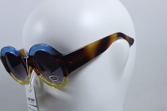 Солнцезащитные очки See Vision Италия 3941G круглые 3941