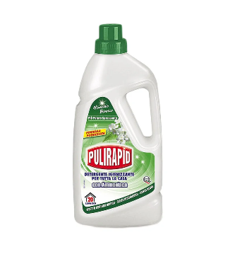 Універсальний дезінфікуючий миючий засіб Pulirapid с ароматом белого мускуса 1 л