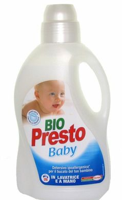 Рідкий засіб для прання дитячий BIO PRESTO 25 прань 1500 мл