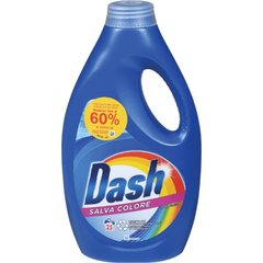 Жидкое средство для стирки Dash, сохранение цвета, 25 стирок, 1250 мл