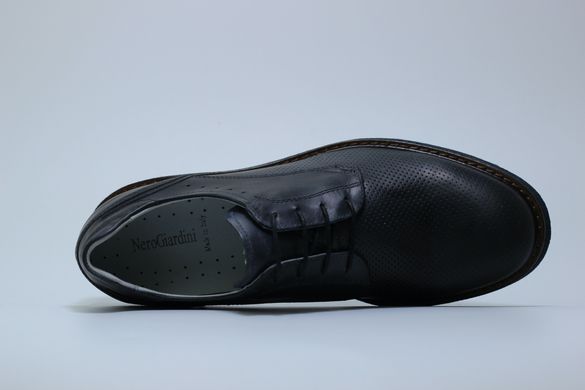 Туфли мужские Nero Giardini 40 р 27 см темно-синие 9534