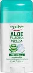 Equilibra Aloe Дезодорант-стик с гиалуроновой кислотой и алоэ вера, 50 мл.