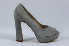 Туфли на каблуке prodotto Italia 35 р 23.5 см серый1324