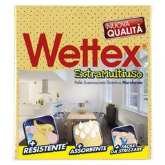 Салфетка Wettex многофункциональная замшевая кожа для стекла 36x40 см