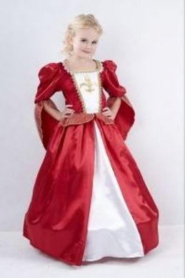 костюм Принцесса в красном, S 110-128см