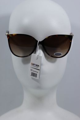 Сонцезахисні окуляри Котяче око See Vision Італія 6661G колір лінзи коричневий градієнт 6661