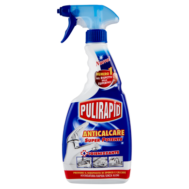 Засіб для прибирання ванної кімнати Pulirapid Anticalcare Igienizzante спрей 500 мл