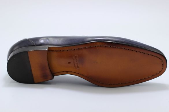 Туфли мужские лоферы Salvatore di Esposito 6773М 39 р 26.5 см темно-синий 6773