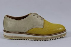 Туфлі жіночі дербі D'ANNA 39 р 25.5 см Жовтий 4411