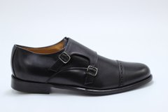 Туфлі чоловічі монки PISAPIA 6774М 41.5 р 28 см Чорний 6774